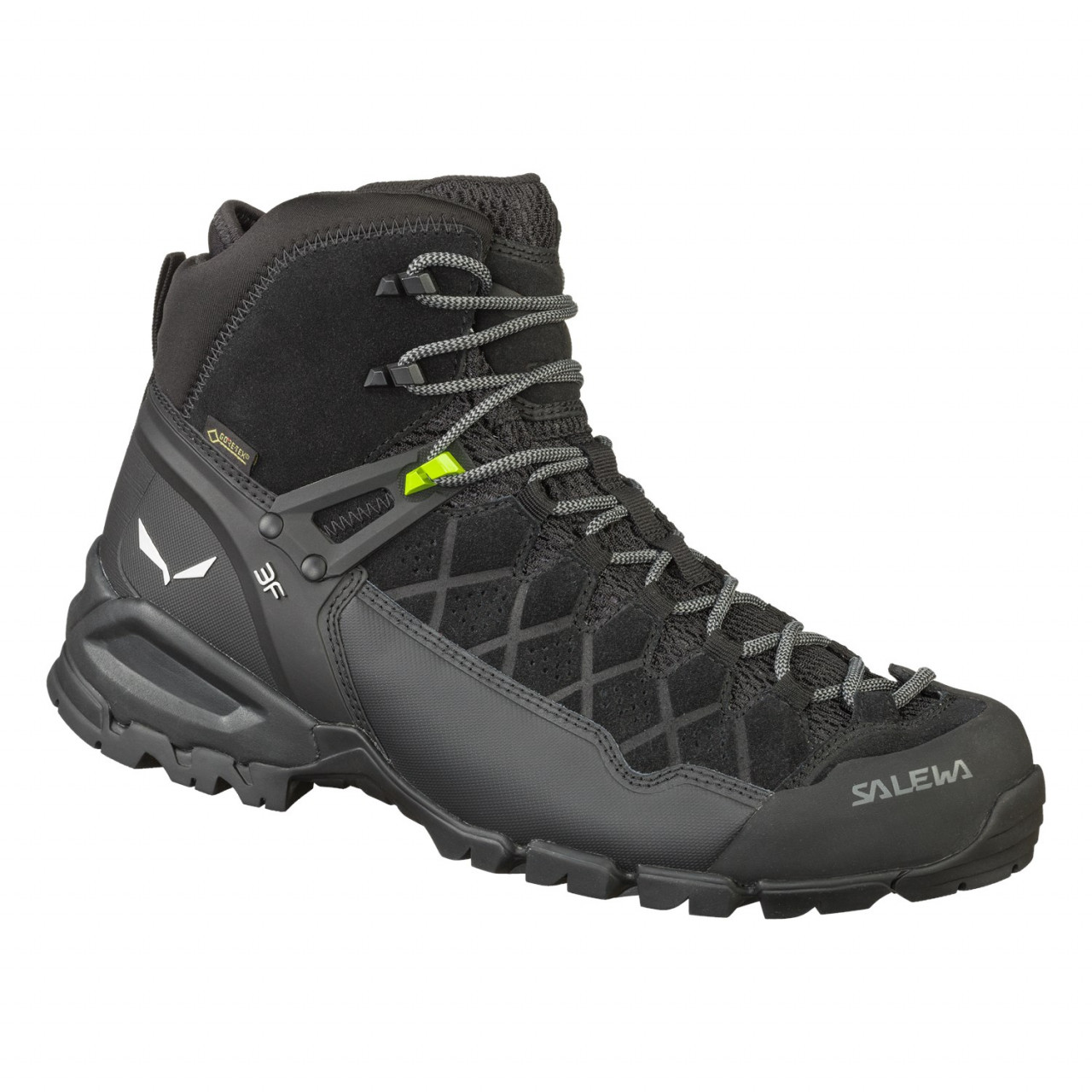 Botas De Montaña Salewa Alp Trainer Mid GORE-TEX® Hombre Negros/Negros Mexico (OV9714385)